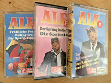 3 x ALF Hörspiel-Kassetten
