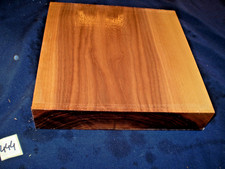 Nussbaum Schwarznuss Drechelholz drechseln    240 x 240 x 46 mm   Nr. 444