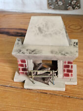 (RB)5025-6, alter Kaminofen aus Holz, Spielzeug, Deko, DDR