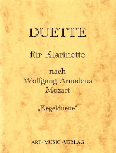 Klarinette duette nach a - duette,