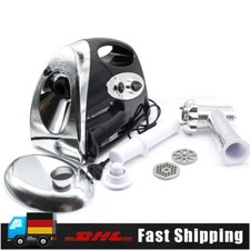 800w Elektrisch Fleischwolf Wurstmaschine Wurstf??ller Hackfleisch Maschine