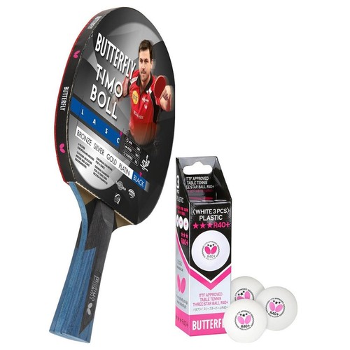 Butterfly timo boll black - butterfly, 1x