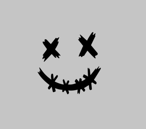 Aufkleber gesicht lachen - gesicht,