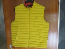 Tommy Hilfiger Herren leichte Daunenweste NEU Gr. XL gelb