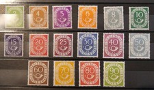 Posthornsatz MiNr. 123-138