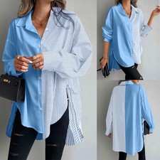 Übergröße Damen Gestreift