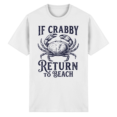 Herren shirt krebs - krebs, strand