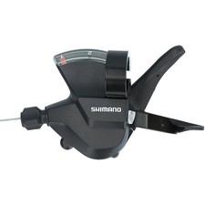 Shimano Fahrrad Schalthebel Altus SLM315 2-Fach Links 1800mm Schwarz Schaltwerk