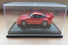 Hongwell Cararama Porsche 911 GT2 1:72 in Plexiglas Box