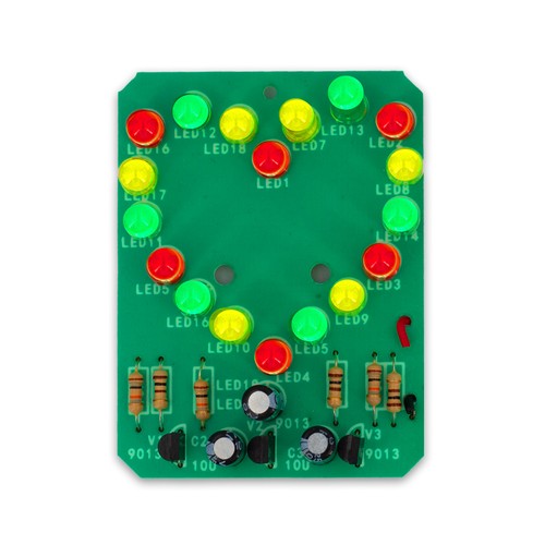 Led herz bausatz - herz,