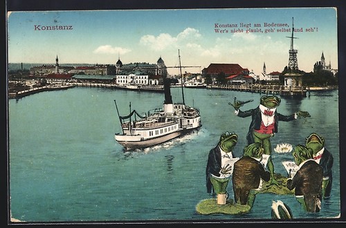 Konstanz frösche singen - frösche,