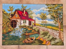 Gobelin Stick-Bild Handarbeit