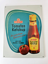 Metallschild, Blech, Reklame