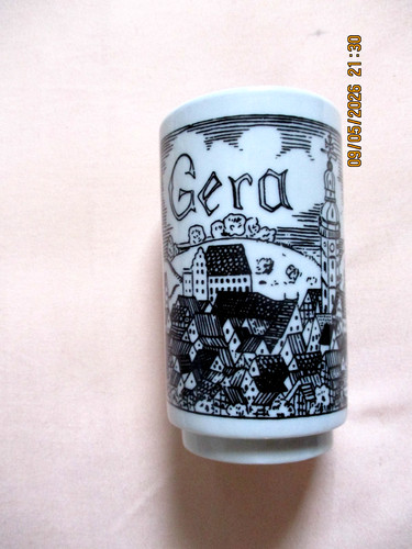 Gera 1652 porzellanvase weiß - ,