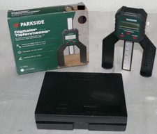 Parkside Digitaler Profi Tiefenmesser Messschieber Höhenmesser LCD Lochmessstab