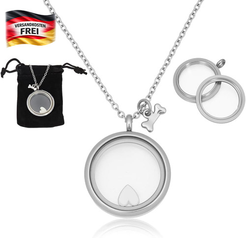 Gedenkkette für tierhaare - für,