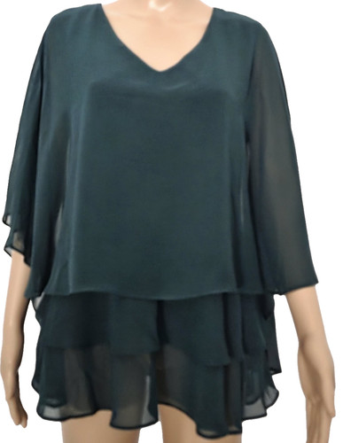 Frank lyman chiffon bluse - frank, 36