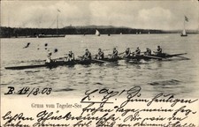 Ak Berlin Reinickendorf Tegel, Tegeler See, Kajak - 4899464