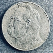 5 Zlotych 1936 Polen Pilsudski