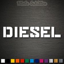 14394 Diesel Aufkleber