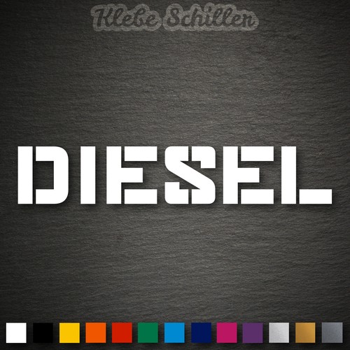 14394 diesel aufkleber - diesel,