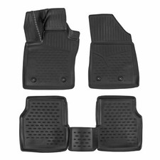 Gummimatten Gummi Fußmatten Für Jeep Compass Ab 2018 4-Tlg
