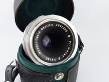 Vintage Objektiv Meyer-Optik Görlitz Primotar E 3.5/50