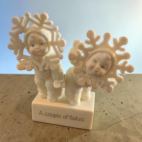 Vintage dept snowbabies - snowbabies, "a