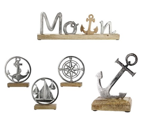 Maritime deko holz anker - holz,