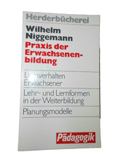 Praxis der Erwachsenenbildung---Padagogik--Wilhelm Niggemann