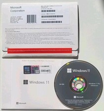 Microsoft Windows 11 Pro DVD inkl. KEY Deutsch 64Bit 24H2 neueste Version
