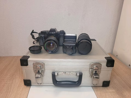 Minolta 300s kamera set - minolta,