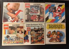 Lego Kataloge Konvolut 60-70er