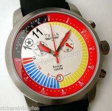 besondere Trias Schiedsrichter-Uhr / Chronograph #458 Großer Herren-Chrono