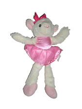 WIE NEU * Kik Okay Schaf Lamm Stofftier Plüschtier Kuscheltier Schmusetier rosa