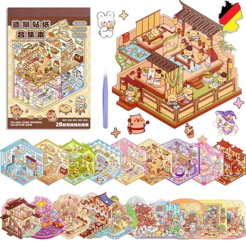 Szenen miniatur haus - szenen, 3d