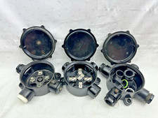 DDR Bakelit 3 x Verteilerdose