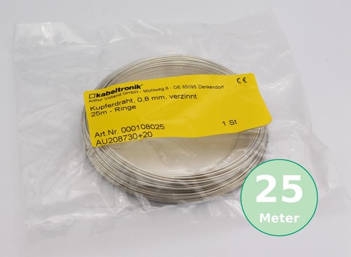 Ring 25m kupferdraht blank - ring,