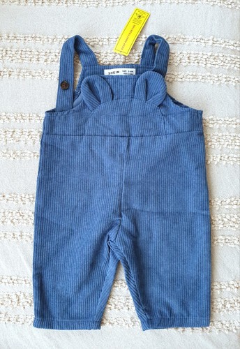 Baby latzhose blau cord kord - baby,