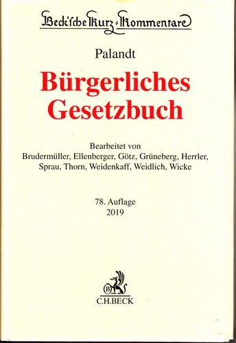 Bürgerliches gesetzbuch - bürgerliches,