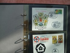 Briefealbum  s.gut.Zustand 5.00€ ,19 Briefbelege gratis dabei