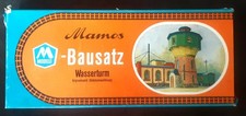 Spur HO Alter Bausatz Mamos 3/35 Wasserturm Ungebaut in OVP
