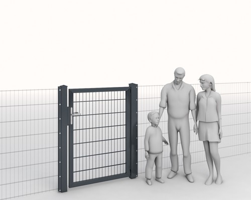 Toranlage gartentor forte zaun - gartentor,