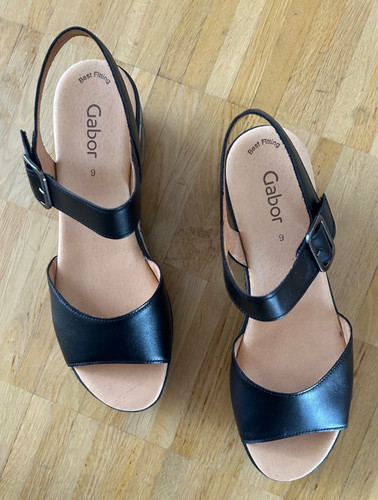 Sandalette gabor leder - sandalette, 43