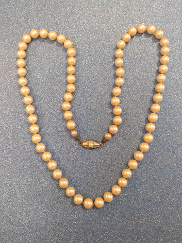 Modeschmuck perlenkette mit - modeschmuck,