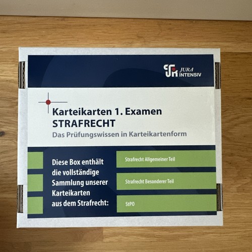 Jura intensiv karteikarten - ji,