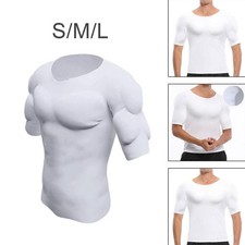 Fake muscle shirt herren - t-shirt,