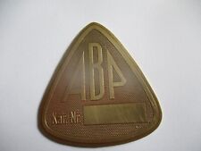 Typenschild Schild ABP für KDF 82 VW Kübel 166 Adler Hanomag Ambi Budd S80 Messi