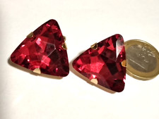 Ohrclips rot funkelndes