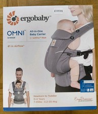 Ergobaby Babytrage omni breeze, All-in-One Baby Carrier, 3,2 - 20 kg, gebraucht